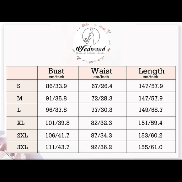 Wedtrend Sm Blush Wedding/prom Lace dress - Picture 2 of 5